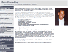 Tablet Screenshot of glaserconsult.com